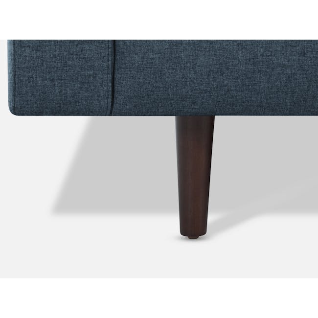 Nolan L-Shaped Sofa - Oxford Blue (Fabric) - 6
