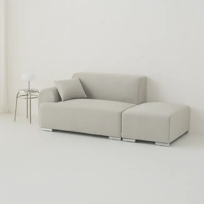 Arco Ottoman - Grey (Pet Friendly) - 19
