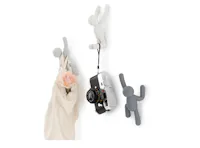 Buddy Wall Hook - Grey (Set of 3)