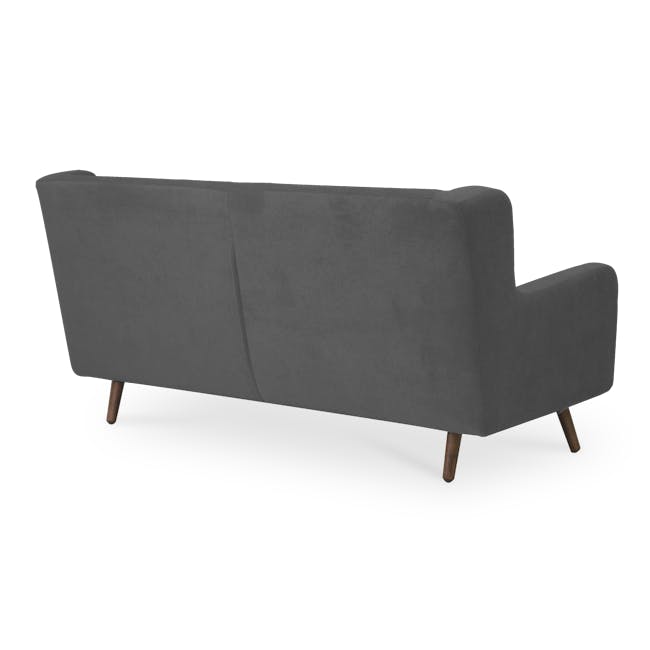 Luke 3 Seater Sofa - Onyx Grey - 8