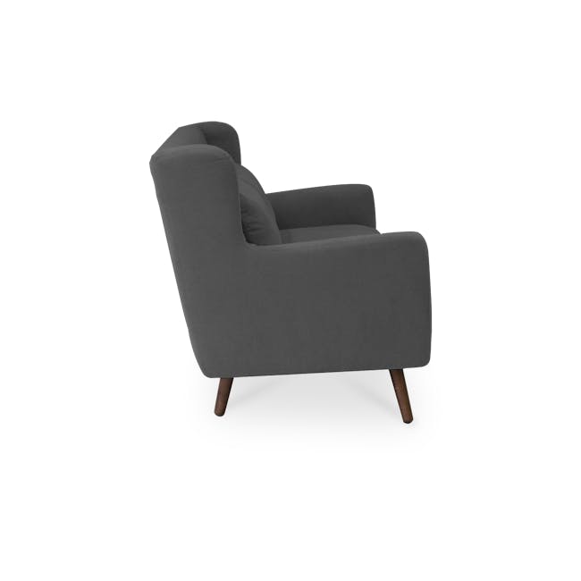 Luke 3 Seater Sofa - Onyx Grey - 7