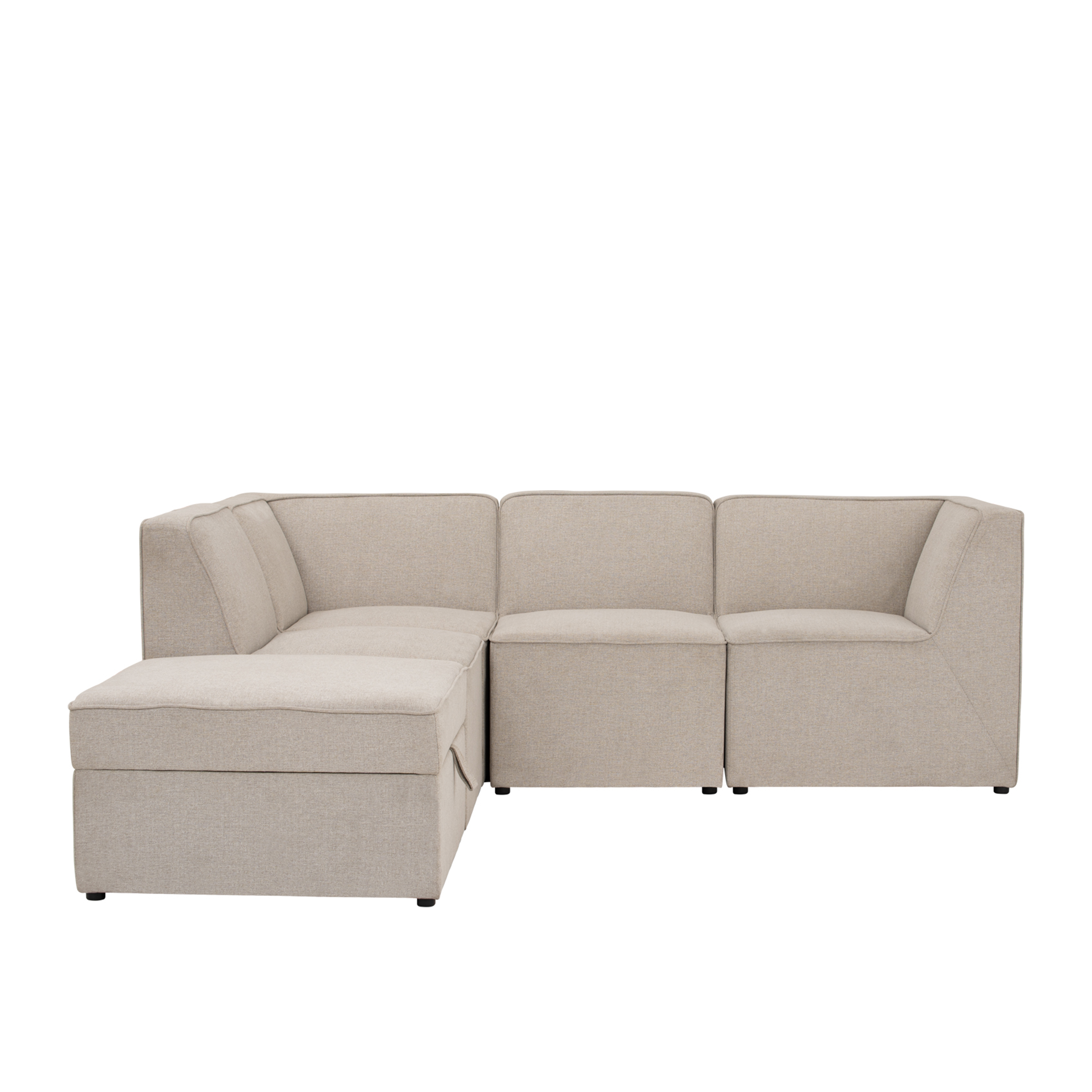 Tony 3 Seater Corner Extended Storage Sofa
