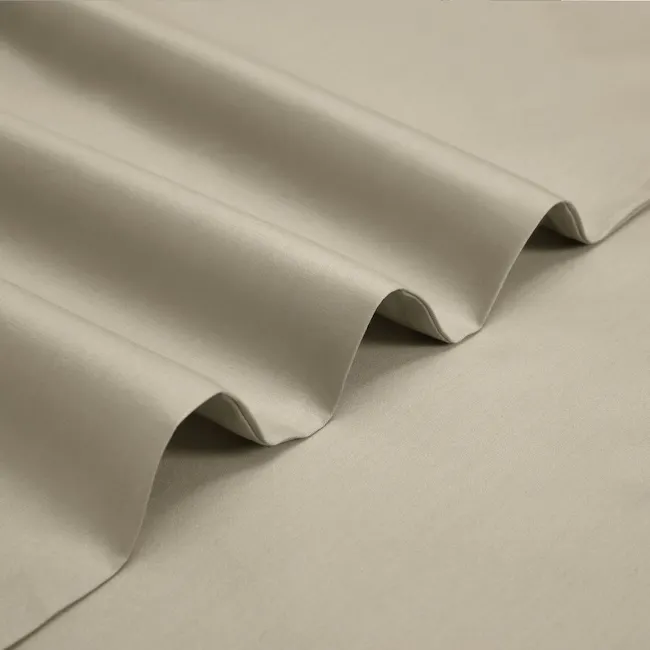 Pima Cotton Full Bedding Set - Taupe (4 Sizes) - 3