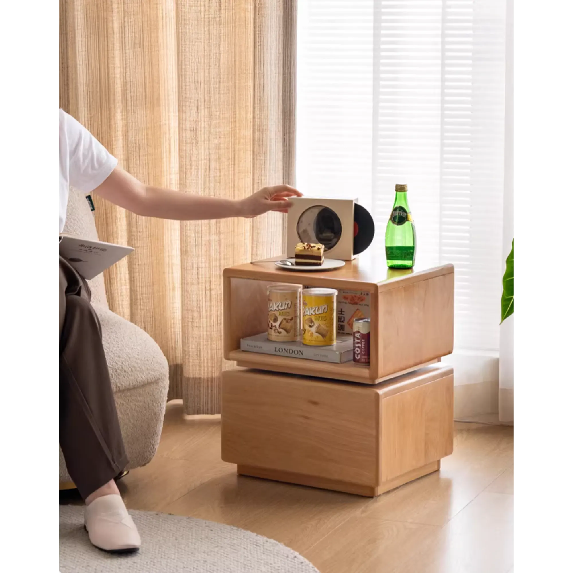 Panto Swivel Side Table - 11