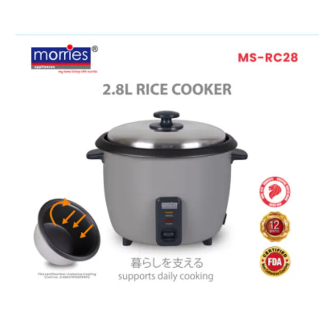 MORRIES 2.8L Rice Cooker (MS-RC28) - 5
