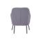 Lucian Lounge Chair - Pewter Grey (Fabric) - 4