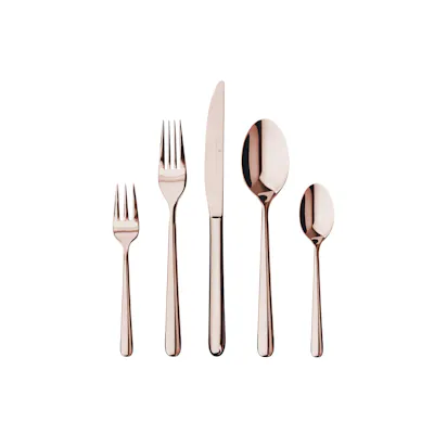 Charles Millen Signature Collection OPERA 30pc Cutlery Set in Gift Box - Antique Bronze