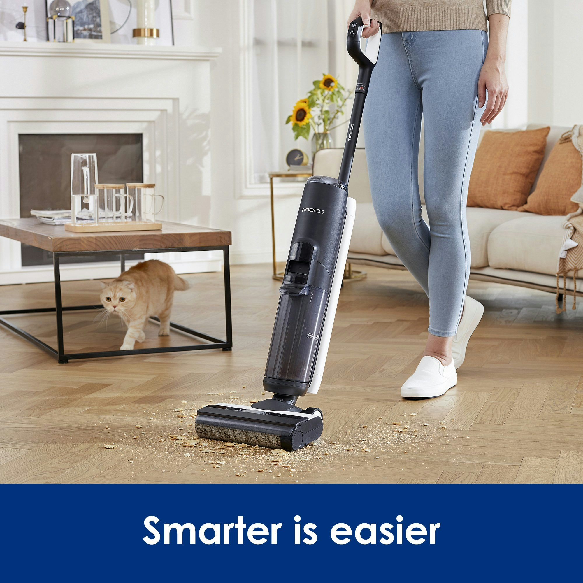 Tineco Floor One S5 Smart Cordless Wet Dry Vacuum Cleaner, Tineco Wet