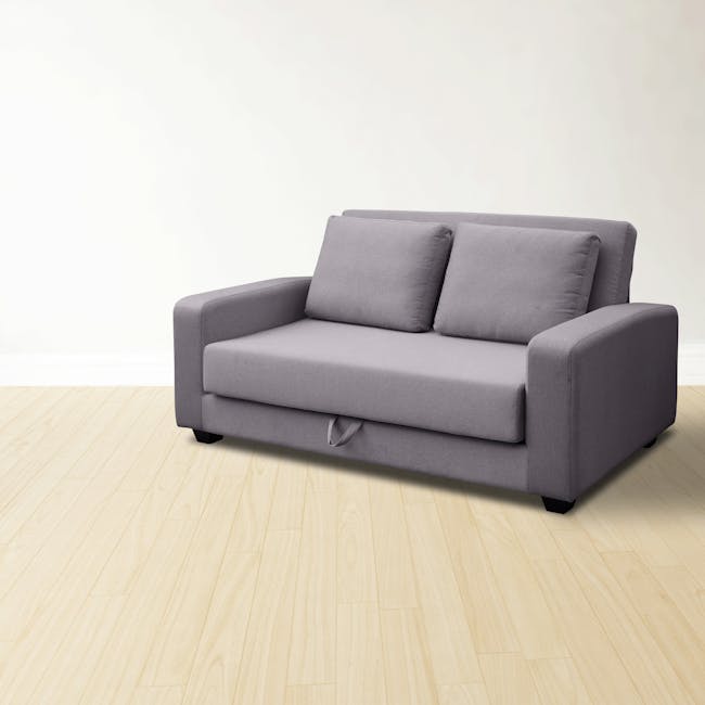 Karl Sofa Bed - Lilac Grey - 1