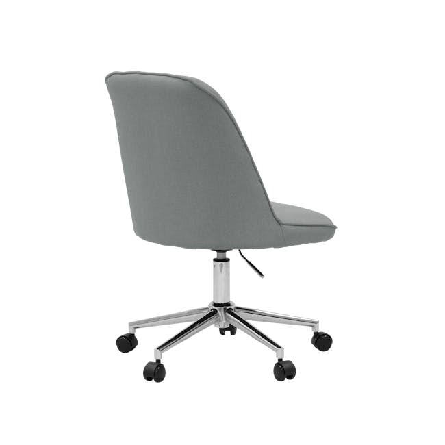 Harper Mid Back Office Chair - Grey - 3
