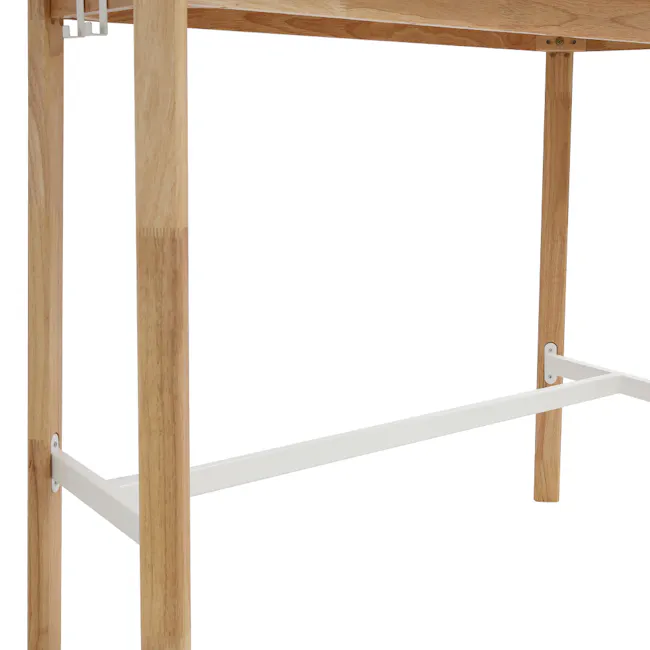 Doppi Bar Table 1.2m - Oak - 8