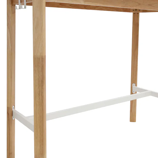 Doppi Bar Table 1.2m - Oak - 8