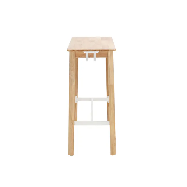 Doppi Bar Table 1.2m - Oak - 3