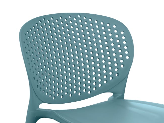 Roman Counter Chair - Ocean Blue - 1