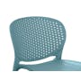 Roman Counter Chair - Ocean Blue - 1