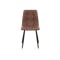 Friska Dining Chair - Saddle Brown (Faux Leather) - 2