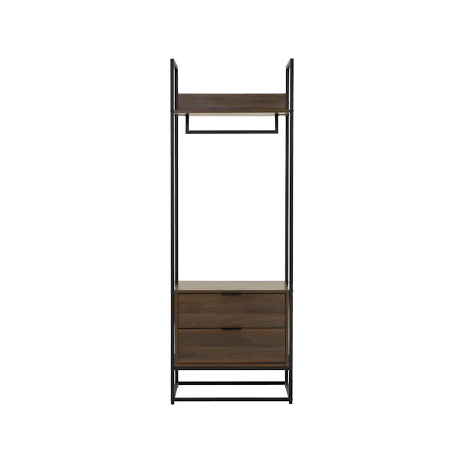 (As-is) Capri Open Wardrobe with 2 Drawers - 1