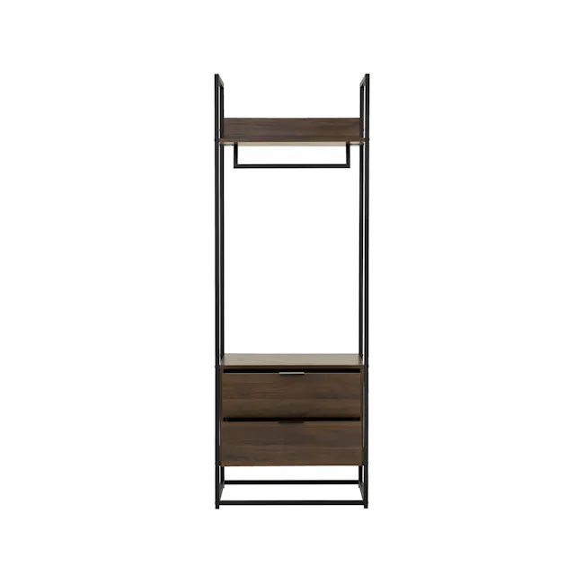 (As-is) Capri Open Wardrobe with 2 Drawers - 6