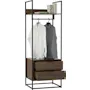 (As-is) Capri Open Wardrobe with 2 Drawers - 7