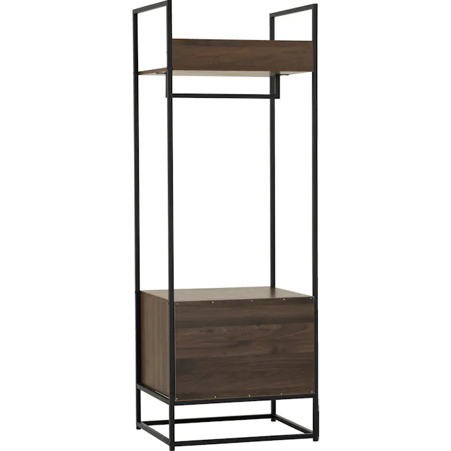 (As-is) Capri Open Wardrobe with 2 Drawers - 12