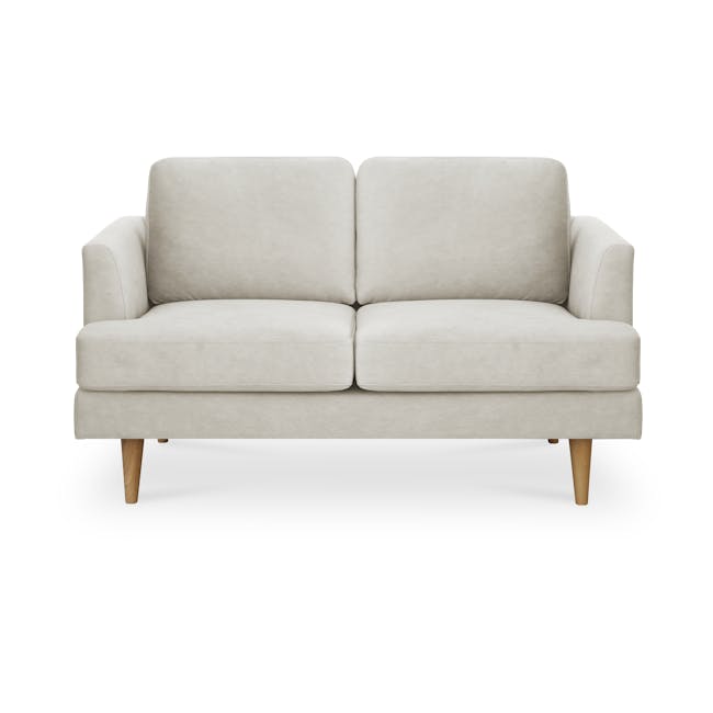 Soma 2 Seater Sofa with Soma Armchair - Sandstorm (Scratch Resistant) - 4