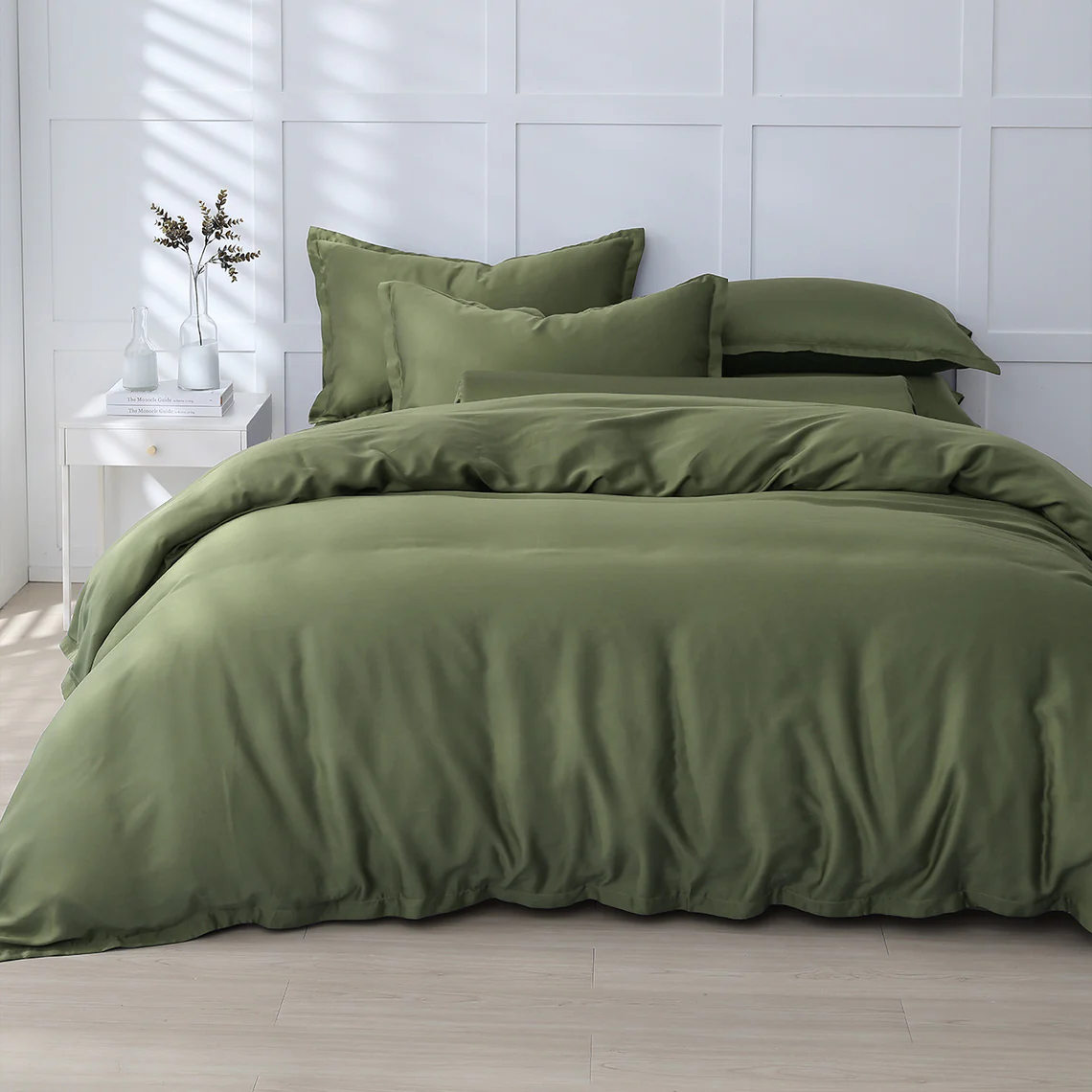 Robinsons TENCEL™ Lyocell Heritage Collection Bed Sheet Set - Forest Moss (4 Sizes)