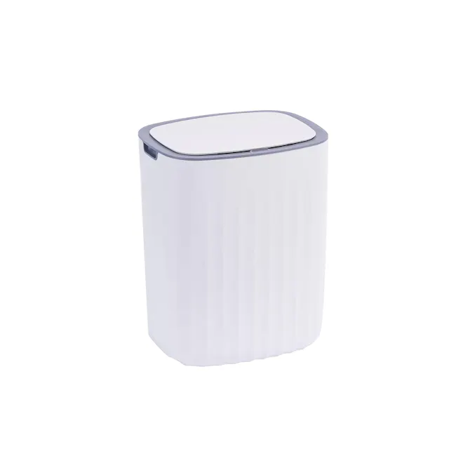 Yubin Nordic Oval Sensor Bin 12L - White - 1