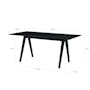 (As-is) Varden Dining Table 1.7m - Black Ash - 4 - 10