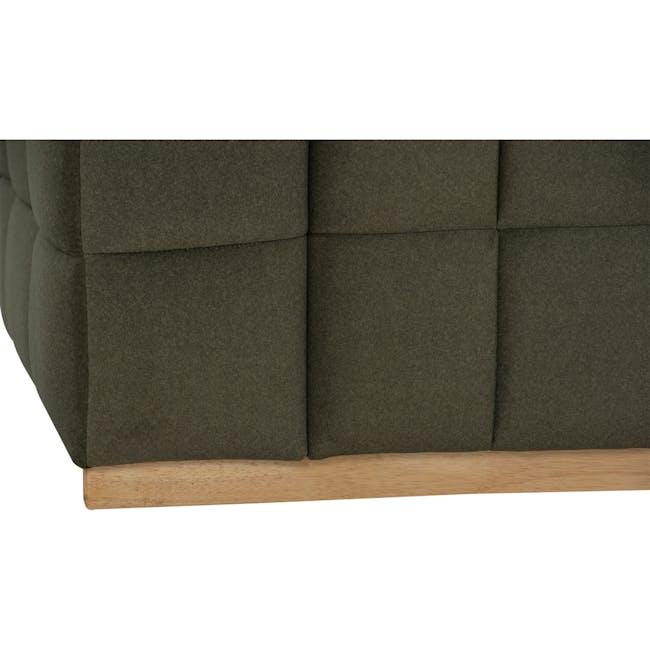 Moma 3 Seater Sofa - Dark Olive (Pet Friendly) - 8