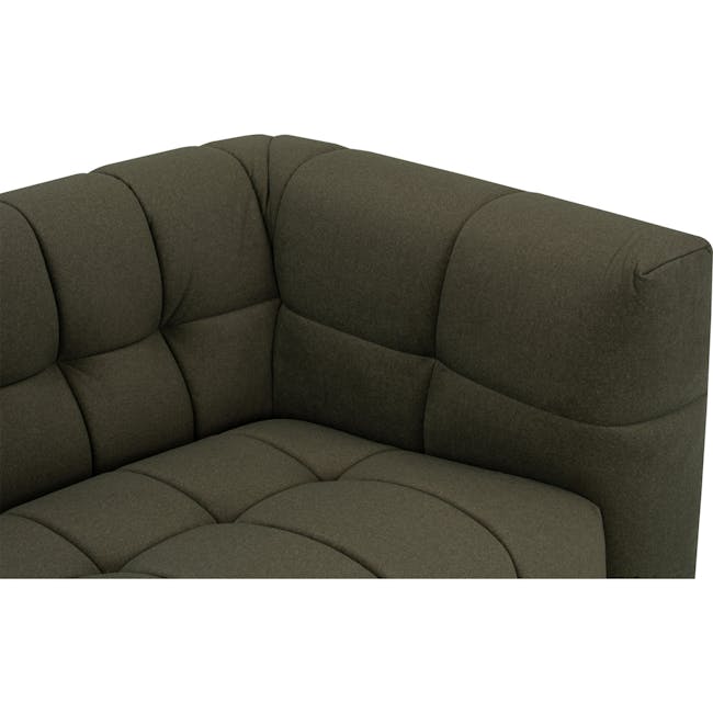 Moma 3 Seater Sofa - Dark Olive (Pet Friendly) - 6