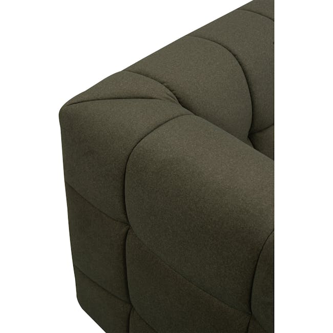 Moma 3 Seater Sofa - Dark Olive (Pet Friendly) - 11