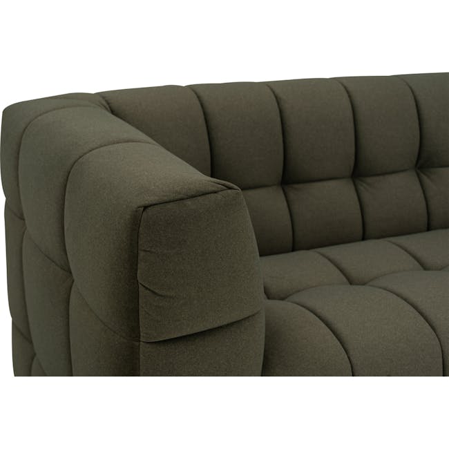 Moma 3 Seater Sofa - Dark Olive (Pet Friendly) - 7