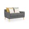 Evan 2 Seater Sofa - Charcoal Grey - 3