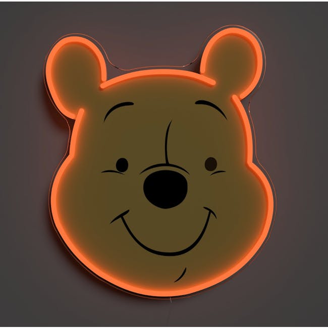 Yellowpop x Disney Winnie The Pooh Face LED Neon Sign - 5
