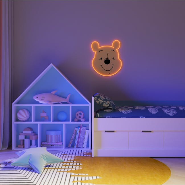 Yellowpop x Disney Winnie The Pooh Face LED Neon Sign - 3