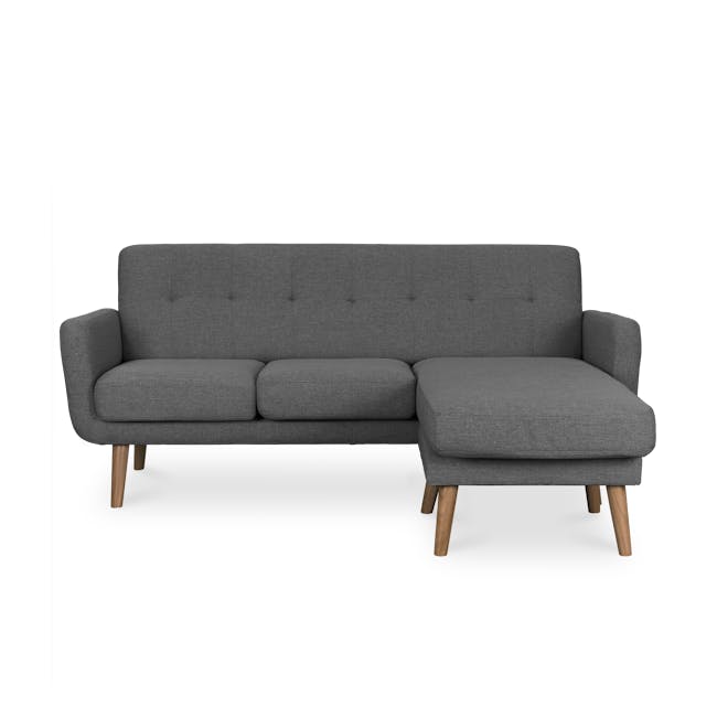 Cali L-Shaped Sofa - Walnut, Orion - 0