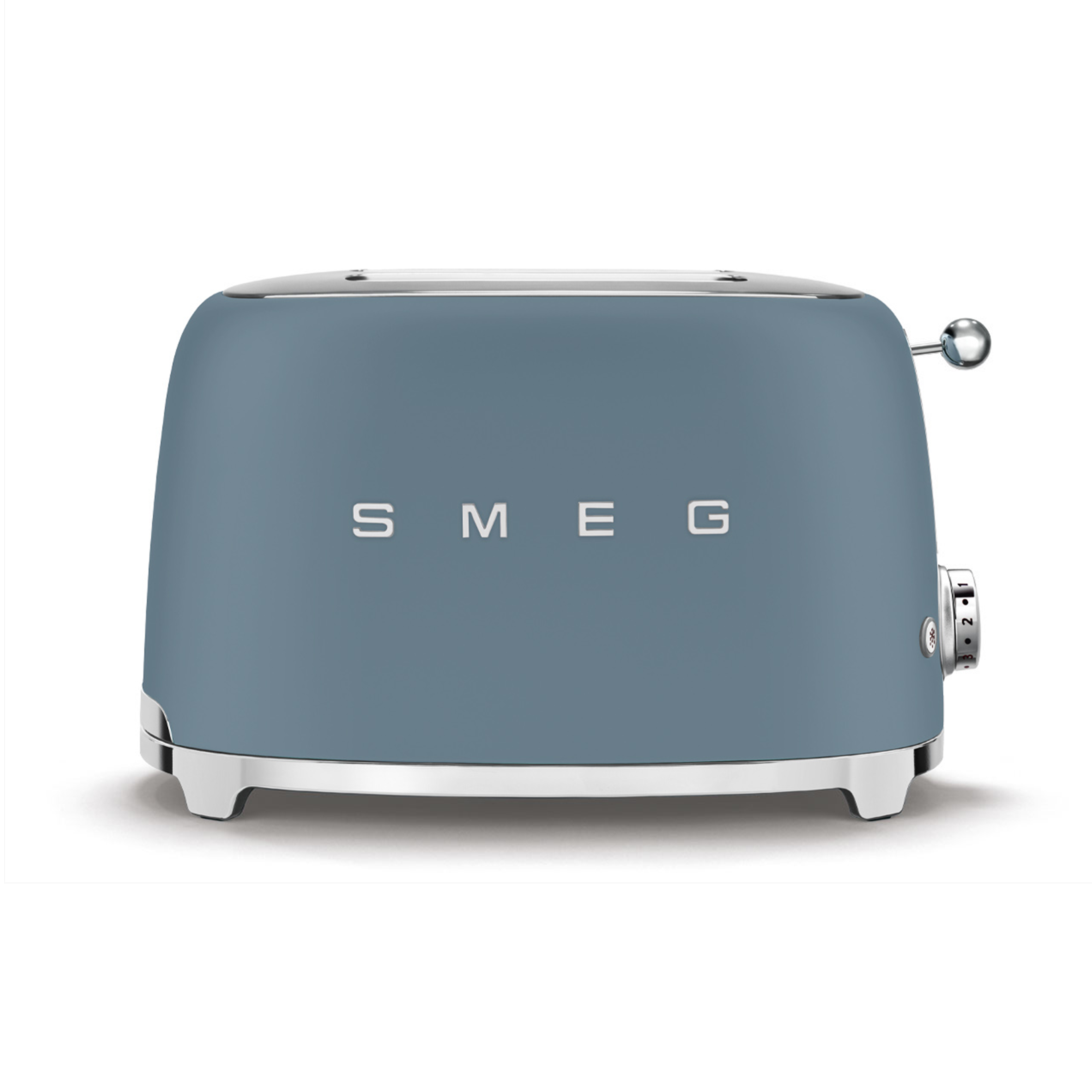 Smeg 2-Slice Toaster - Matte Storm Blue