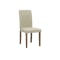 Dahlia Dining Chair - Cocoa, Taupe (Faux Leather)