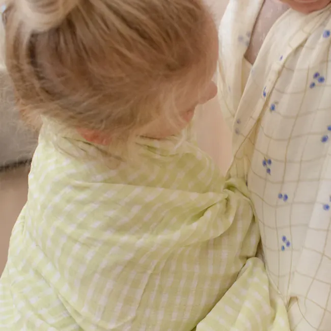 Soft Spot Soft Swaddle/Towel - Pistachio - 2