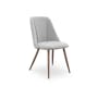 Lana Dining Chair - Walnut, Elephant Grey (Fabric) - 0