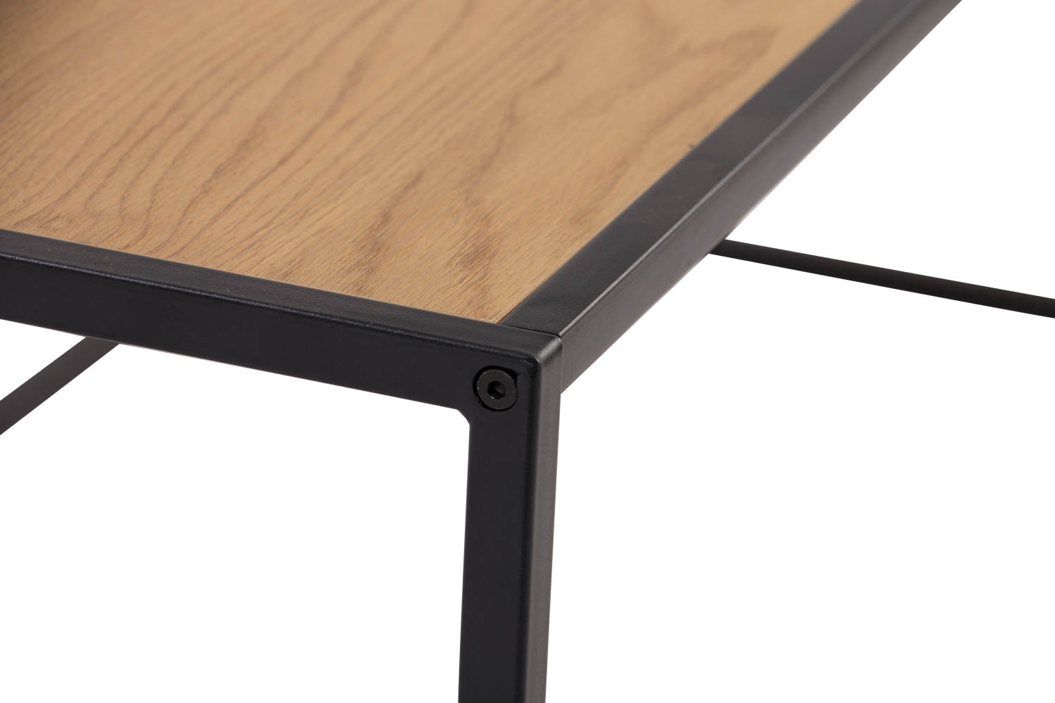 black oak console