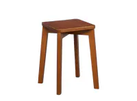 Pekka Stackable Stool - Walnut