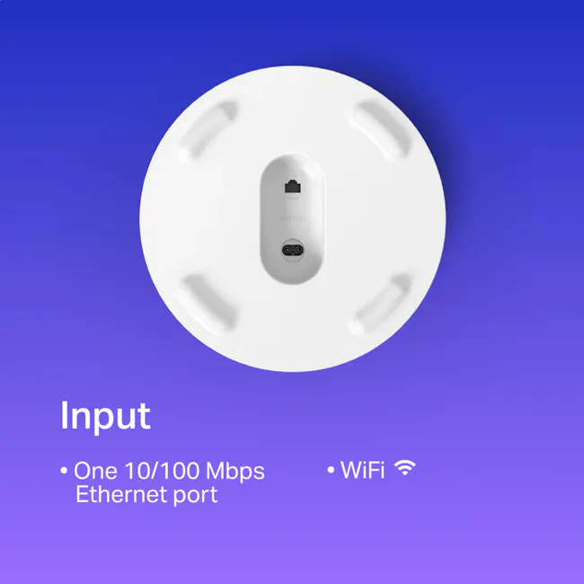Sonos Sub Mini - White - 7 - Wi-Fi-enabled device with Ethernet port, Dual-band connectivity option, High-speed data