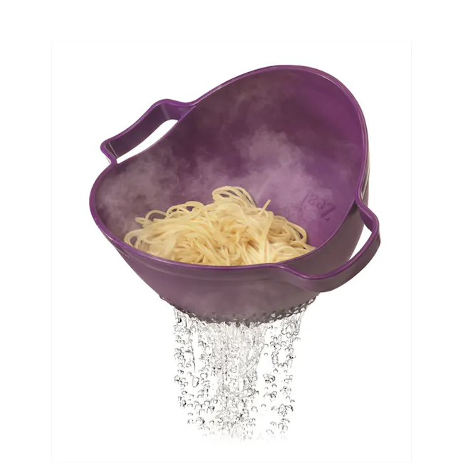 ZEAL Drain and Serve Colander - Green - 2