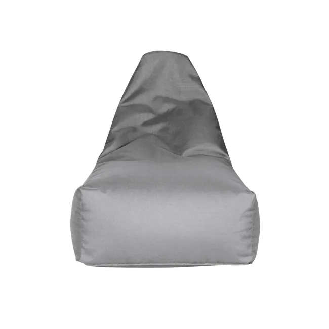 Milly Bean Bag - Stone - 3 - Grey upholstered seat cushion, soft and comfortable, sleek design, high-quality material