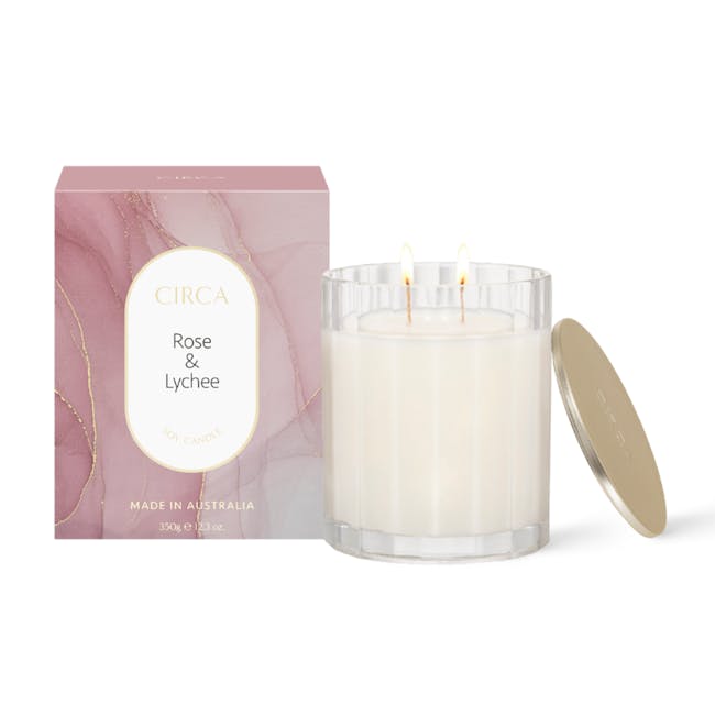Circa Soy Candle 350g - Rose & Lychee - 0