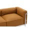 Lambert 3 Seater Sofa - Tan (Genuine Cowhide) - 4