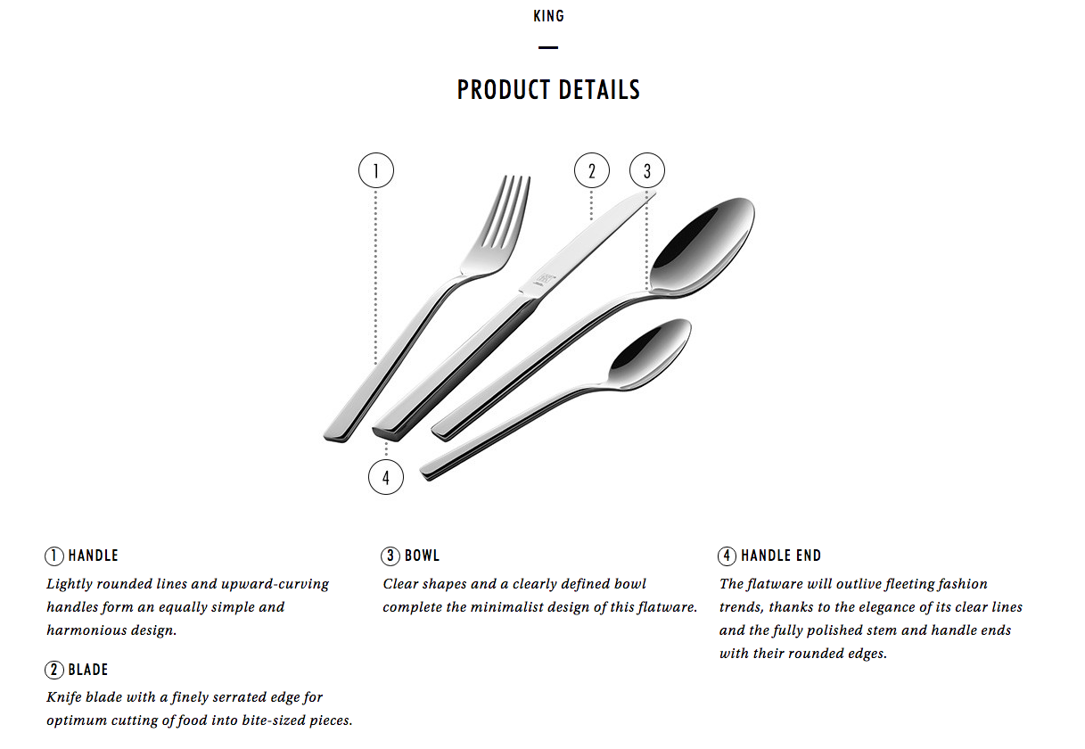 Zwilling King 30pc Cutlery Set