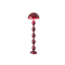 Bono Floor Lamp - Ruby Red
