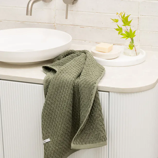Robinsons Core Collection Quick Dry Premium Hand Towel - Olive - 2